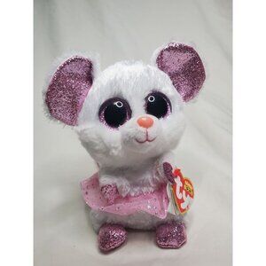 NWT Beanie Boos TY Nina The Mouse Ballerina Plush